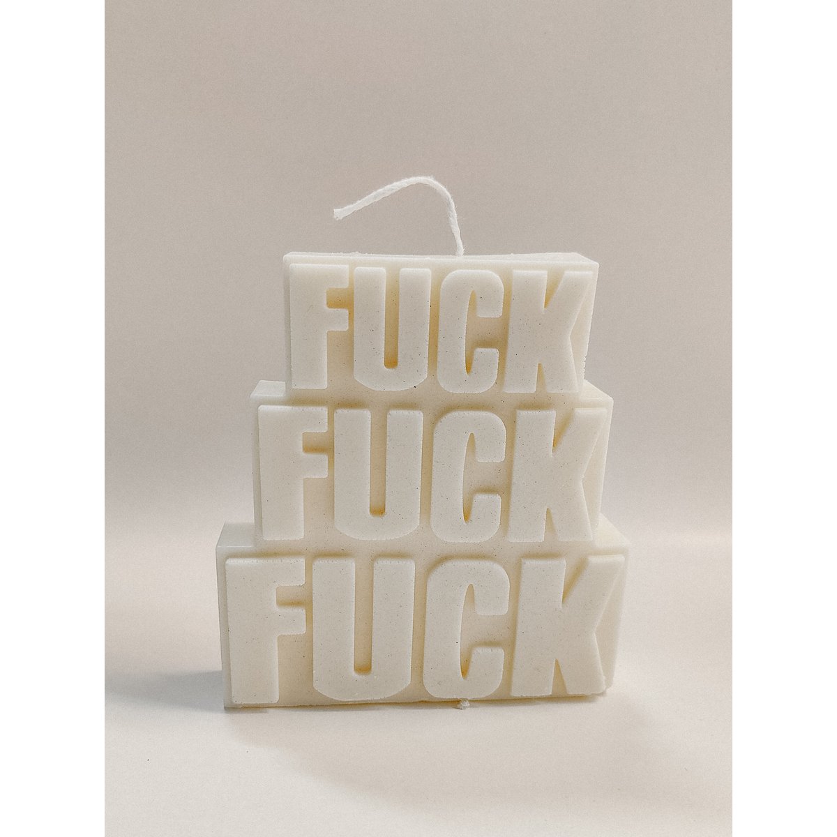 Fuck Fuck Fuck candle - Fuck Fuck Fuck Candle