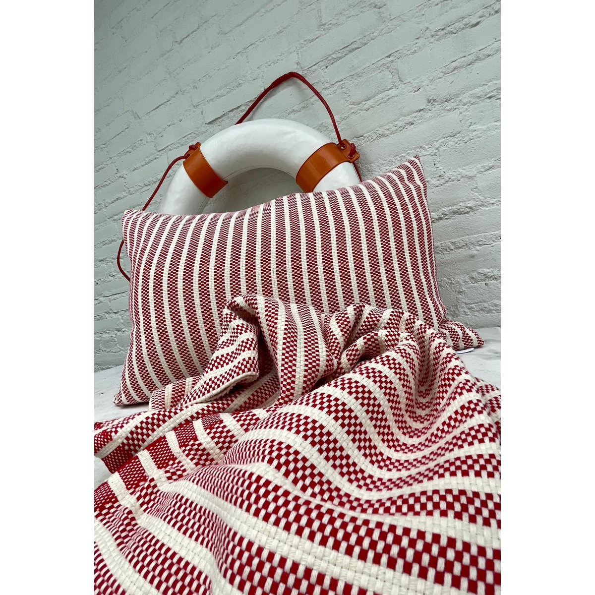 Beachie Nice Rood 60 x 40 cm