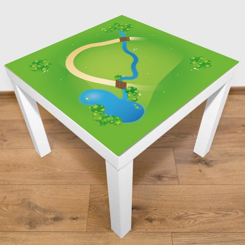 Play mat - Small landscape with a stream