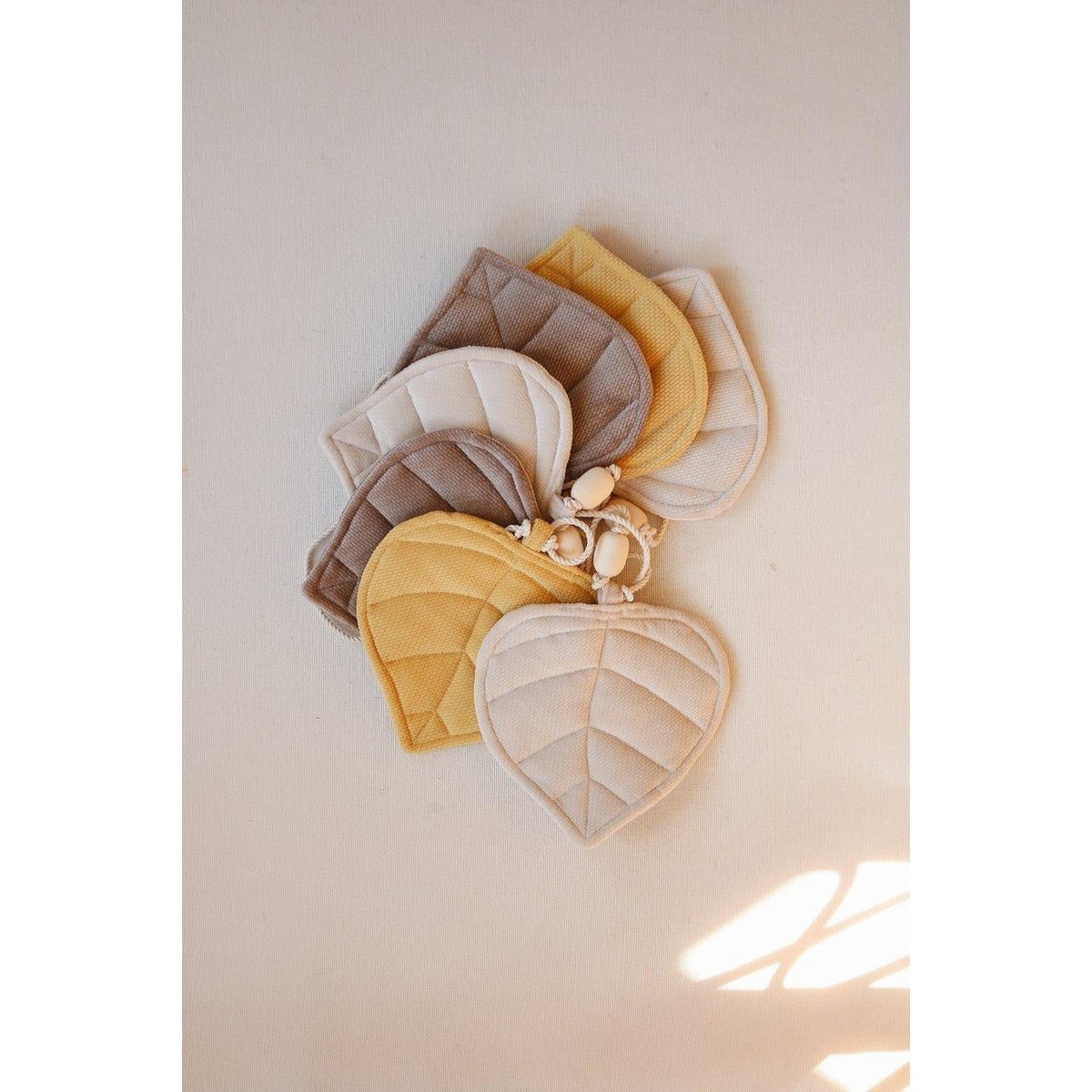 Guirlande de Velours "Histoires d'Automne" avec Feuilles