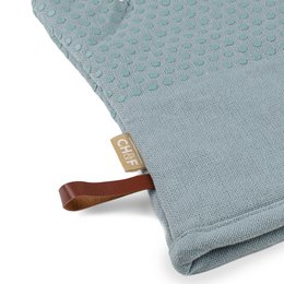 CH&F Ofenhandschuhe 100 % Baumwolle | Silikonpunkte | 18x33cm