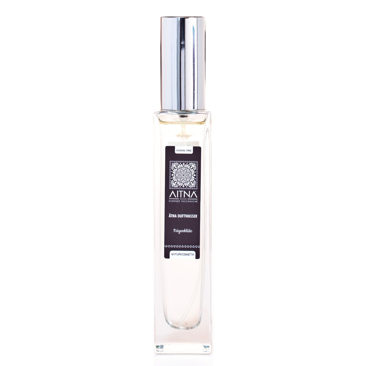 Spray corpo profumato all'acqua Aitna senza alcool, fiori di fico, 50ml