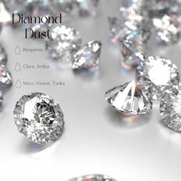 Rurka prezentowa w proszku/ piasku/ perłowej-pył diamentowy-650 g-gotowa do użycia butikowa świeca premium