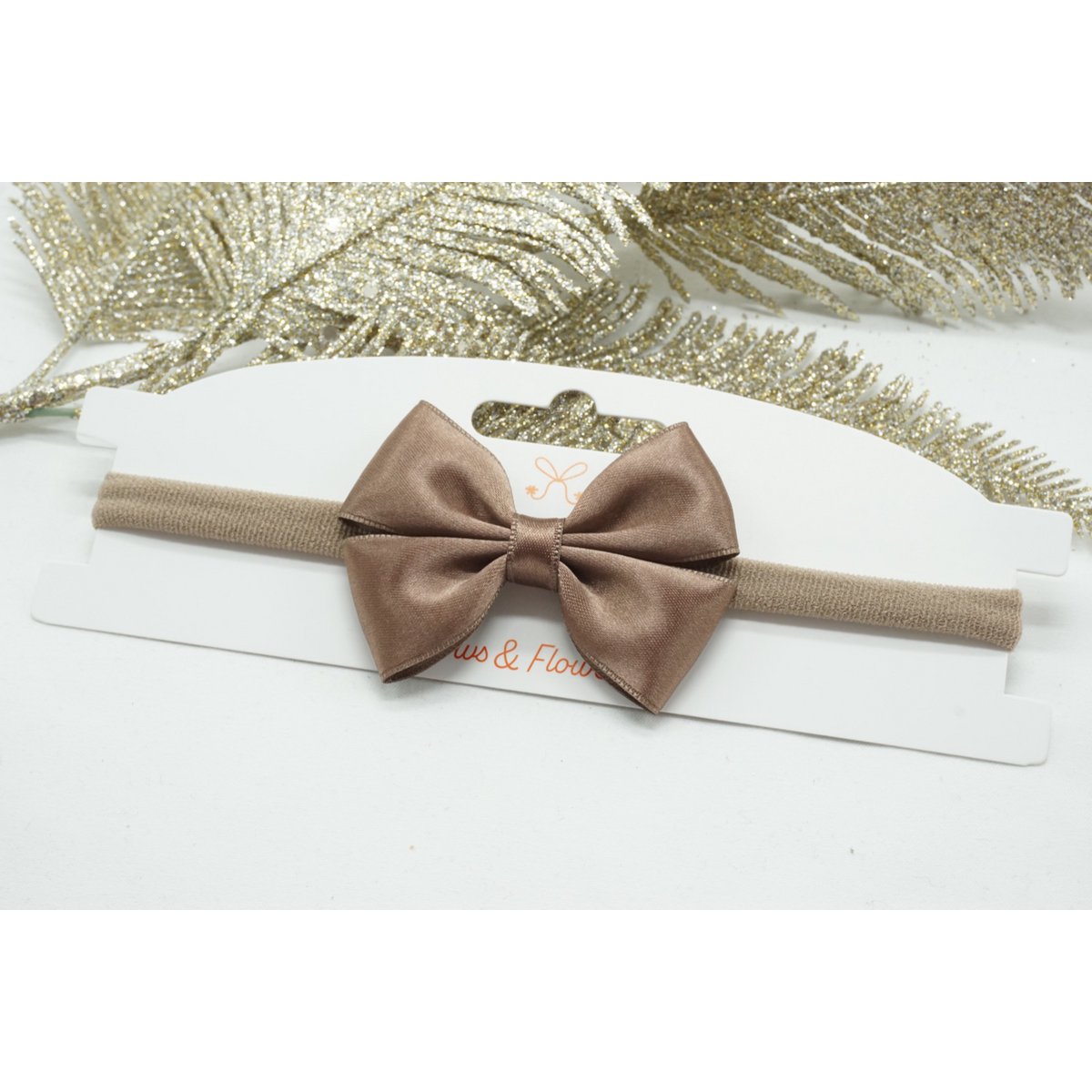 Serre-tête nylon regular mini satin