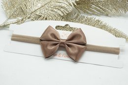 Nylon hårbånd almindelig mini satin