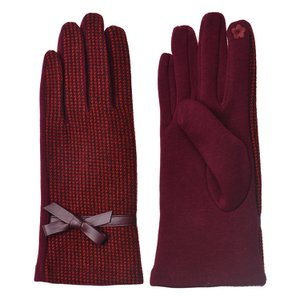 Handschuhe 8x24 cm rot