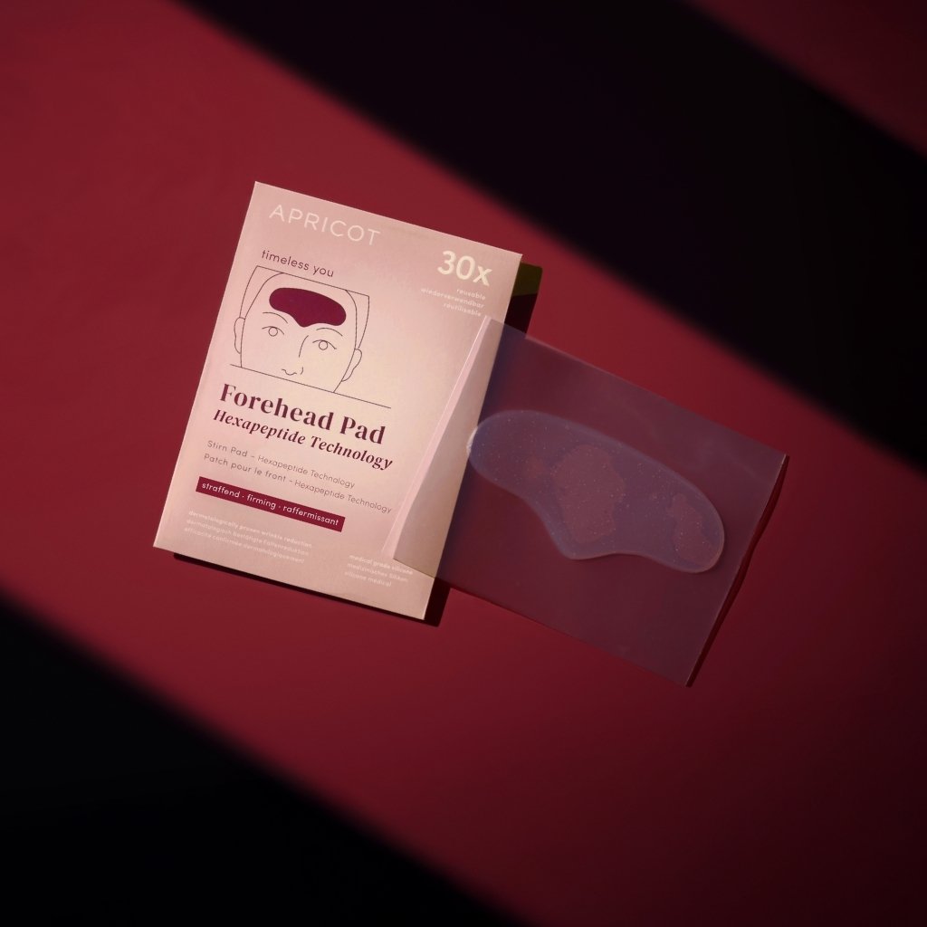 NEW - APRICOT Reusable Forehead Pad with Hexapeptide Technology