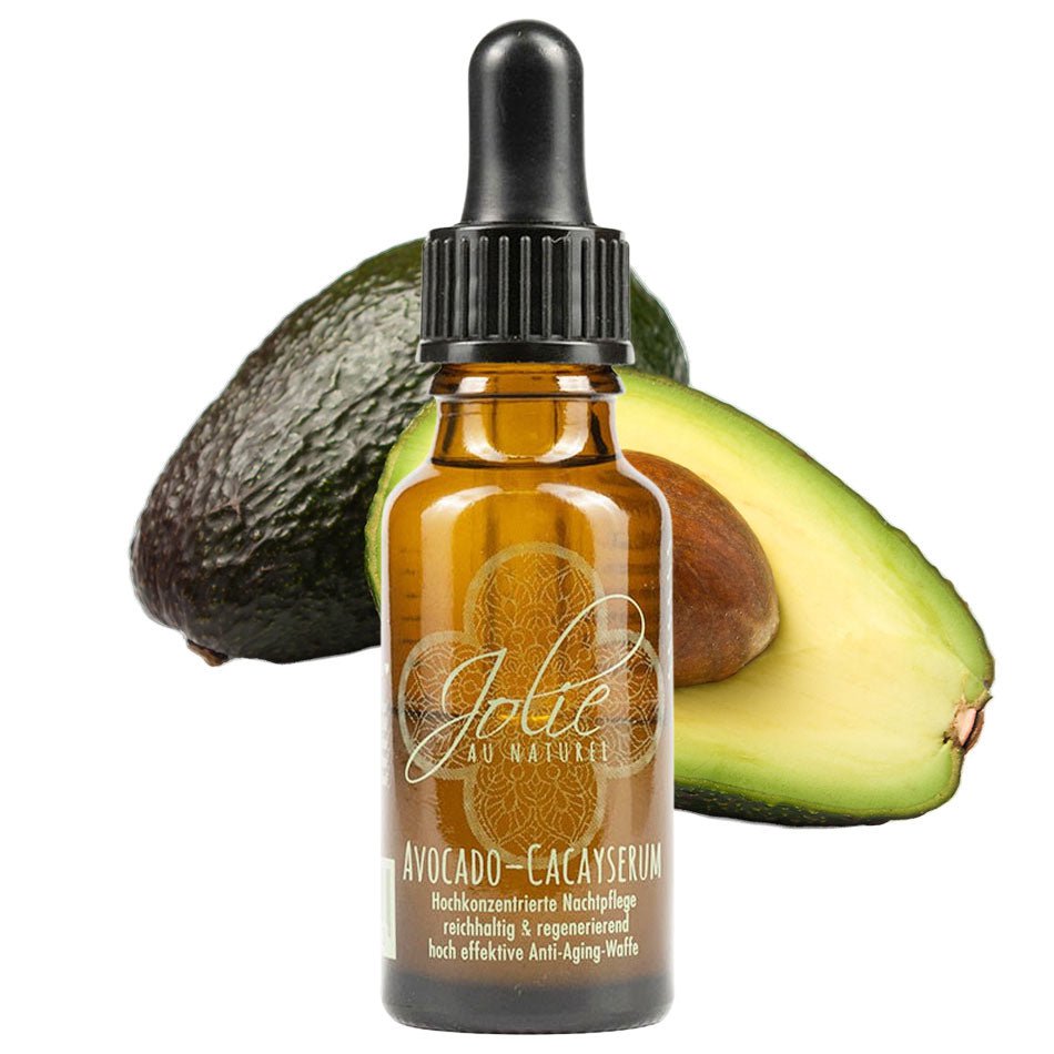 Avocado Cacay Nachtserum I Vitamin E I Vitamin A I beruhigend I anspruchsvolle Haut