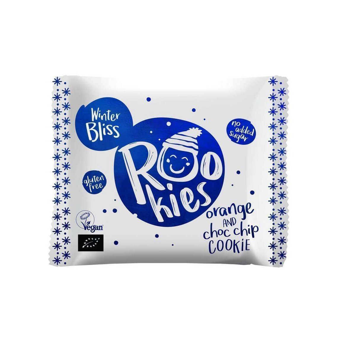 Cookie Orange & Choc chip, Winter Bliss, organic, Rookies, 40g