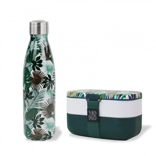 Combo Lunchbox + Bouteille isotherme 500ml - Equador -