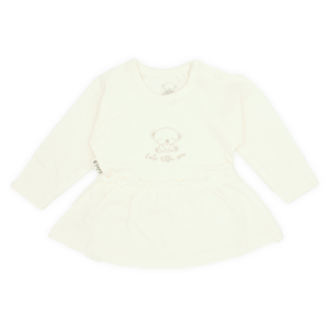 Pleated top | Koala | off white