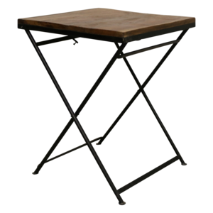 Factory bistro table foldable