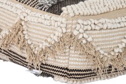 BOMULD GULVPUDE 60X60X25 6300 GR, BRUNE STRIBER LD193917