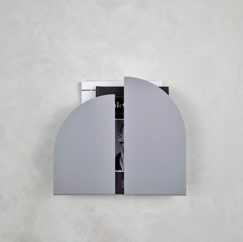 Wandzeitungshalter BAUHAUS, weiß, schwarz, grau, beige