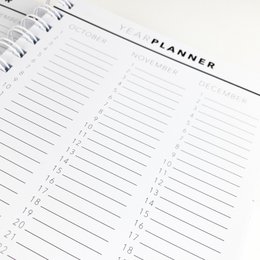 Planen Sie Ihre Arbeit A5 Planner - Pink