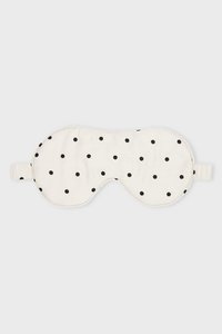 dotted sleep mask silky