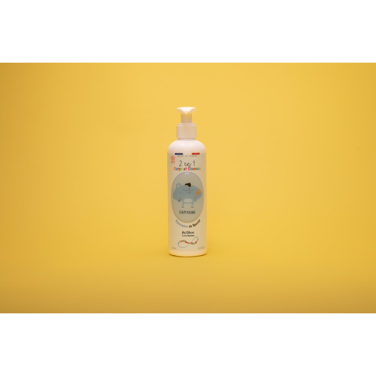 Deux en Un Shampoing Gel Douche Capitaine : 250 ml