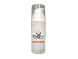 A moisturizing face cream made with natural ingredients like baobab oil, shea butter, and vitamin E to nourish and hydrate the skin.