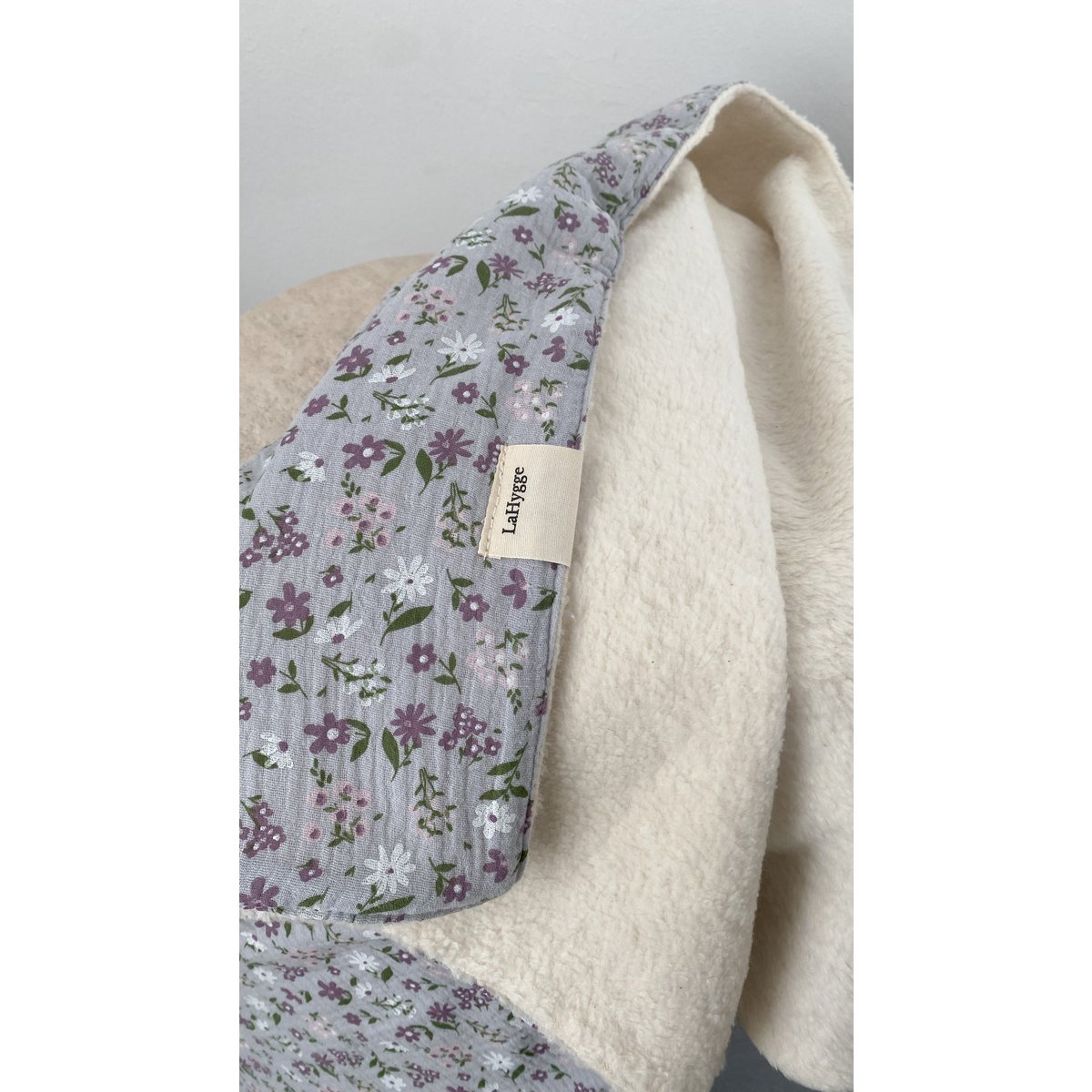Baby Organic Plush Blanket Grey