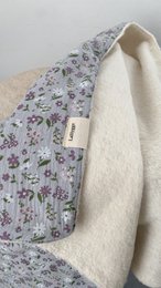 Baby Organic Plush Blanket Grey
