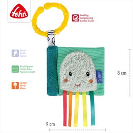 Mini crinkle book octopus