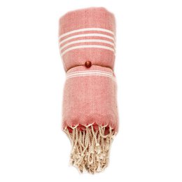 Red 100 cm x 180 cm 100% Cotton