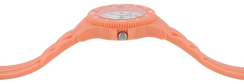 Q&Q children's/youth watch with resin strap, Ø 30 mm, orange