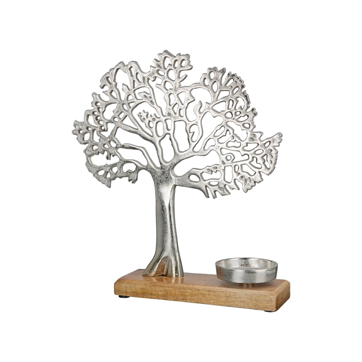 Photophore en aluminium "Arbre" VE 2