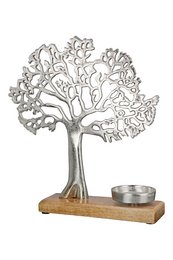 Fyrfadslysholder i aluminium "Tree" VE 2