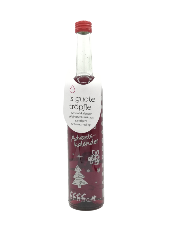 Liquore calendario dell'avvento, liquore di Natale 500ml