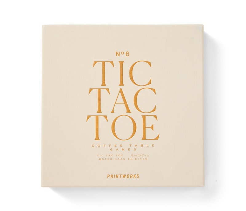 Printworks Spel Classic - Tic Tac Toe