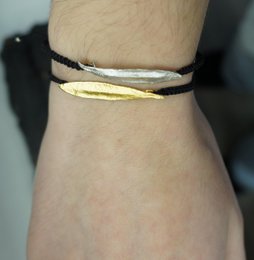 Olive Leaf Bracelet: Eco-Friendly Sterling Silver Jewelry (Adjustable)