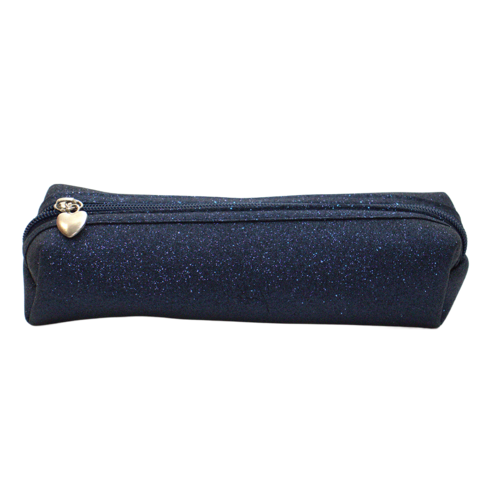 Moon - The Navy glitter pencil case