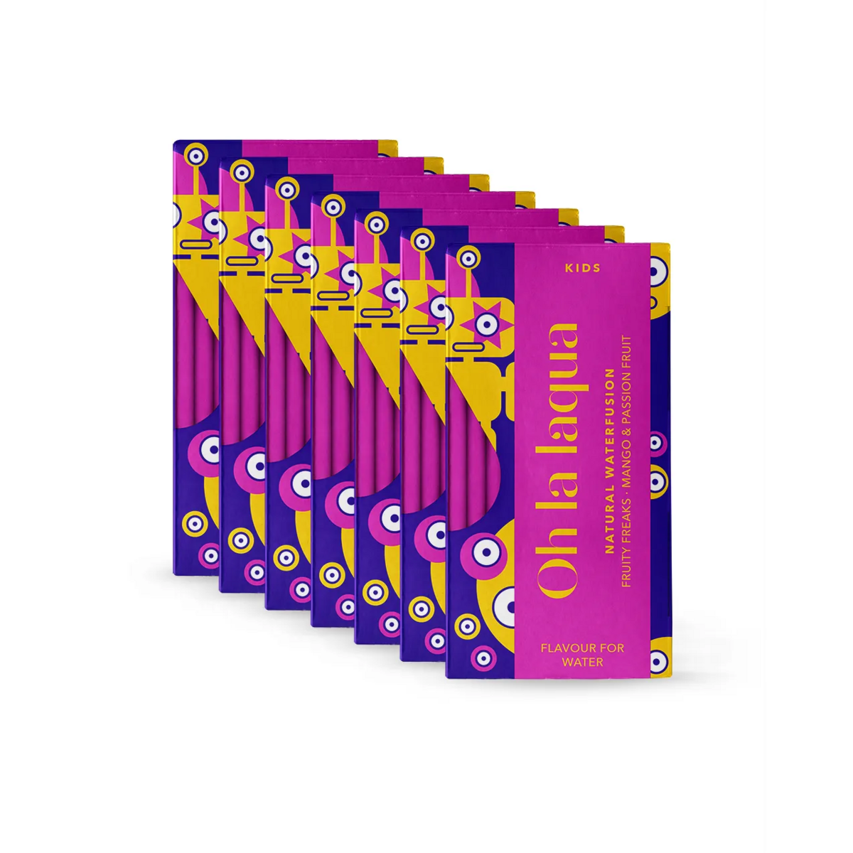 7 x MANGUE & PASSION • Pour eau aromatisée
