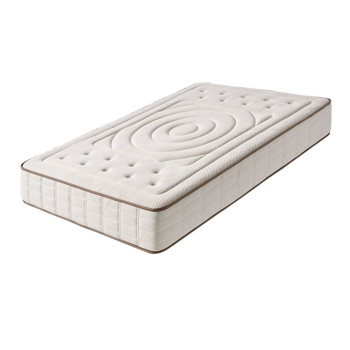 Cashmere Premier Viscosoft Matratze -White - Dicke: 27 cm - Moonia