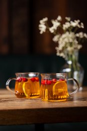 SET of 2 double wall glass 320ML MIA 1104