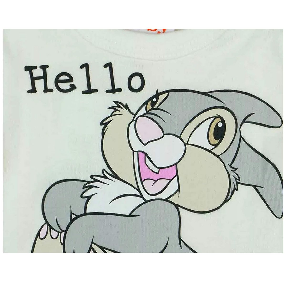 3-piece baby body set Disney baby clothes for girls, pink and white