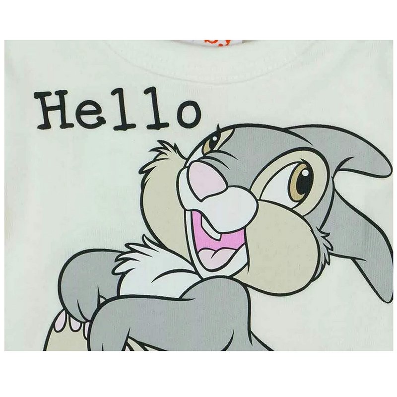 3-piece baby body set Disney baby clothes for girls, pink and white