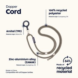 Dopper Cord - Sandy Black - Skulderbærer