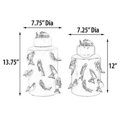 V-CF8134-11(JAR FISH BLACK)