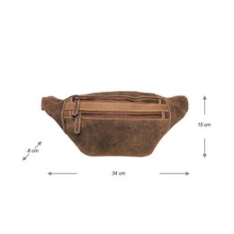3 Colors Leather Crossbody Fanny Pack - Pouch For Women And Men