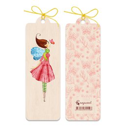 Enjoy the Moment Wooden Bookmark