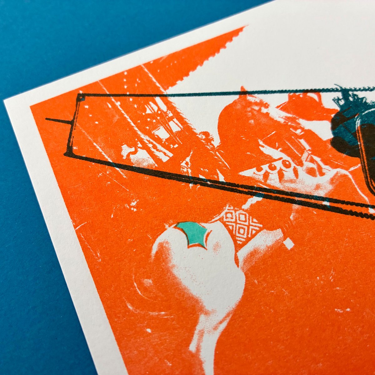 Riso postcard fair no. 3, risography