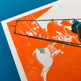 Salon des cartes postales Riso no. 3, risographie