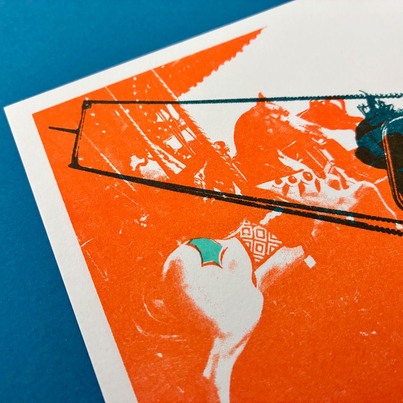 Salon des cartes postales Riso no. 3, risographie