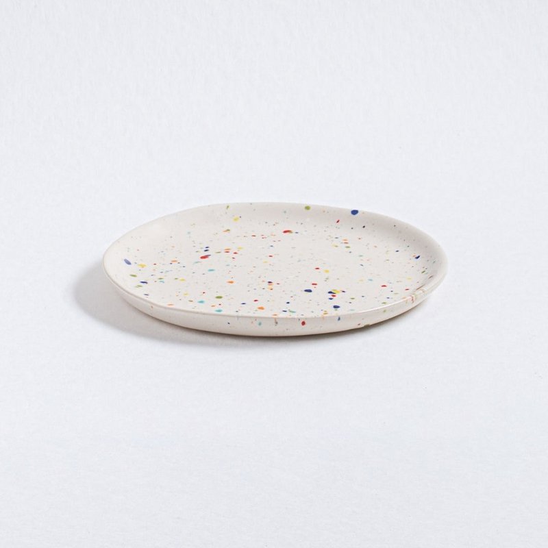 New Party Bread Plate 17cm - Mix 6 Pieces