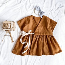 Blusa Yui Kimono De Lino Y Algodón