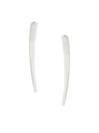 Øreringe | Moderne Sterling Sølv Fisk | Rhodium
