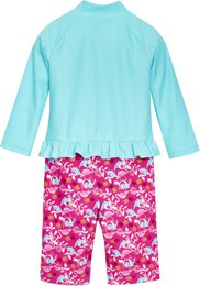 UV-Schutzanzug Flamingo Langarm - Türkis