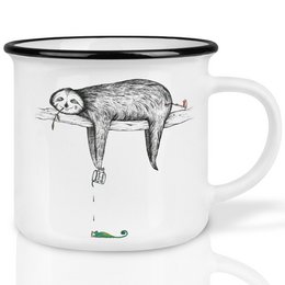 Ceramic cup - sloth